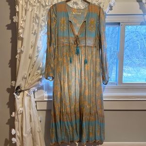 Spell Juniper boho midi dress